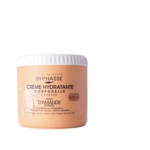 کرم مرطوب کننده بدن BYPHASSE حاوی روغن بادام شیرین