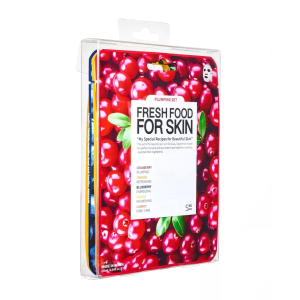 سالاد میوه پوست Fresh food for skin مدل Cranberry