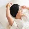 کلاه خواب ابریشم مالبری silk bonnet b