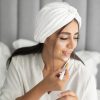 کلاه خواب ابریشم مالبری silk bonnet4
